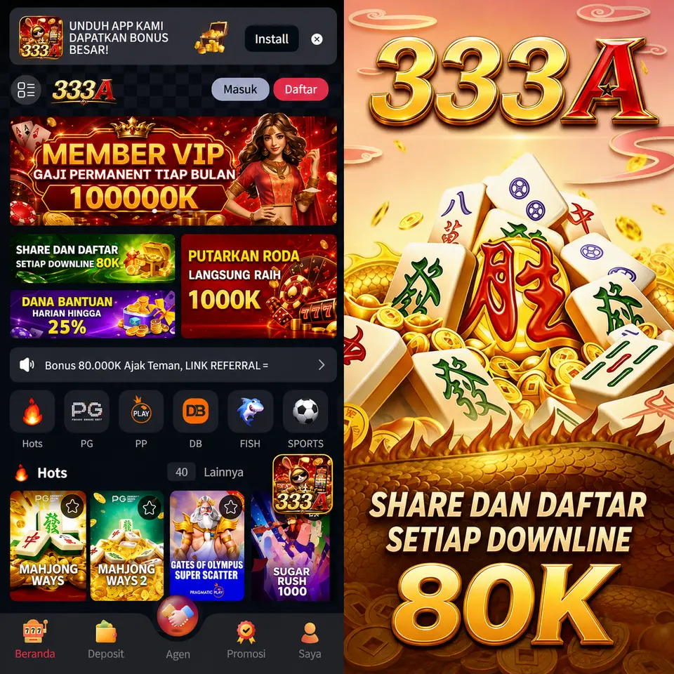 333a Daftar Sekarang - Unduh APK